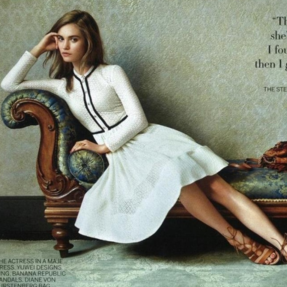 Maje Rayane Puffball Eyelet Dress White Size 1